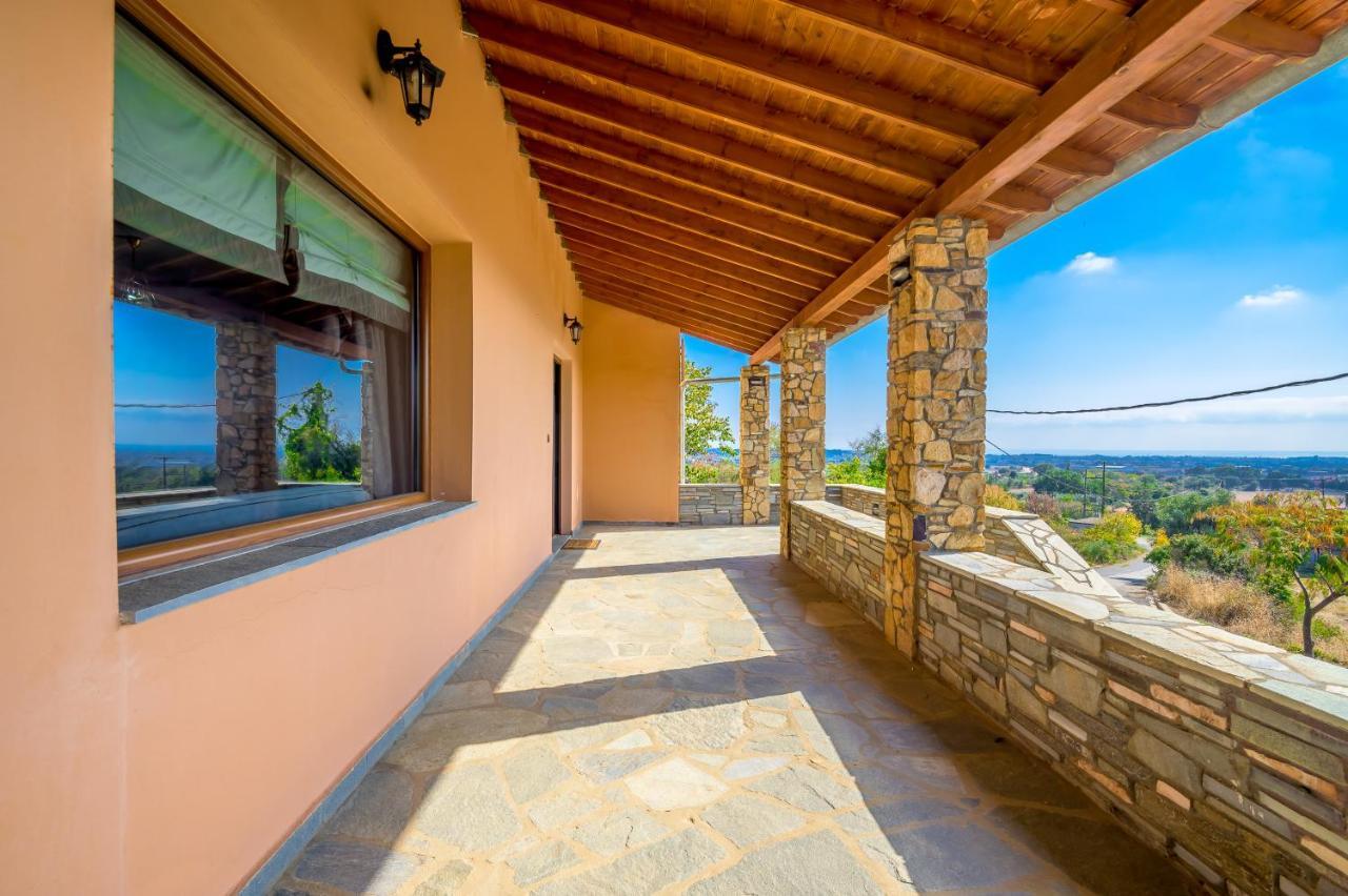 Luxurious Villa With Gorgeous View And Bbq Alexandrúpoli Kültér fotó