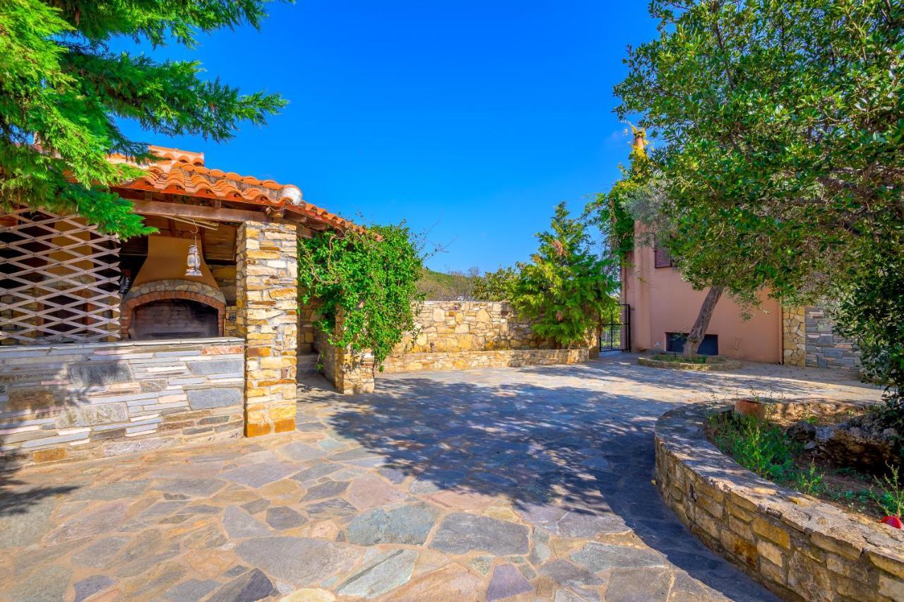 Luxurious Villa With Gorgeous View And Bbq Alexandrúpoli Kültér fotó
