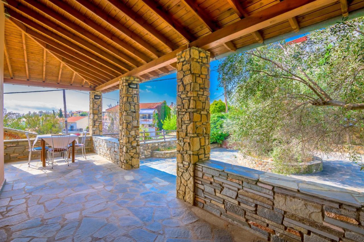 Luxurious Villa With Gorgeous View And Bbq Alexandrúpoli Kültér fotó